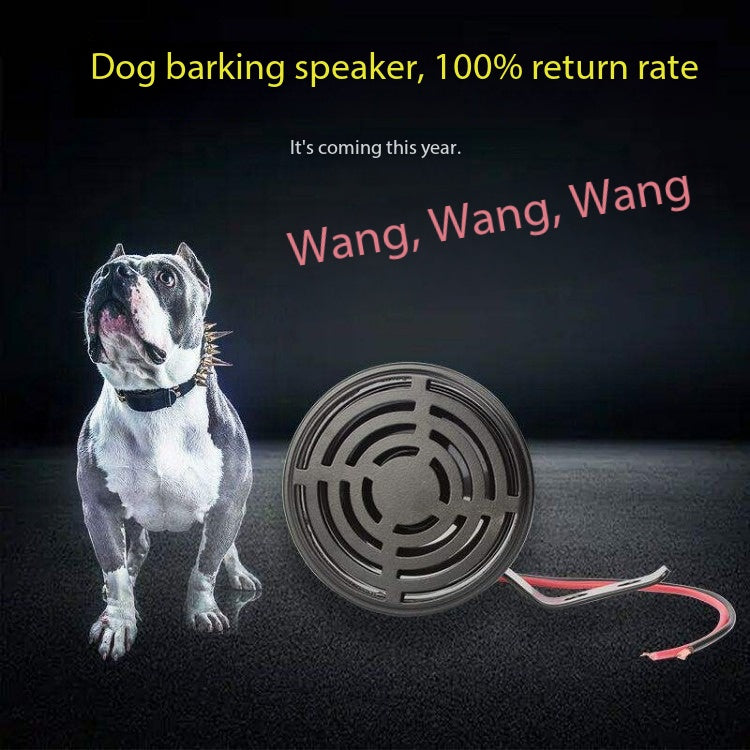 Dog Bark Sound Horn 12V-80V Universal Simulation Animal Sound Speaker For Motorcycle EV Truck