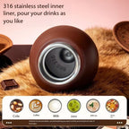 YANIS3 Natasha thermos cup funny 316 stainless steel cartoon cute fun men's and women's portable pocket cup wholesale