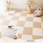 Washed glue-free self-adhesive carpet electrostatic adsorption bedroom household commercial non-marking splicing square children's pet floor mat
