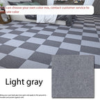 Washed glue-free self-adhesive carpet electrostatic adsorption bedroom household commercial non-marking splicing square children's pet floor mat