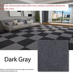 Washed glue-free self-adhesive carpet electrostatic adsorption bedroom household commercial non-marking splicing square children's pet floor mat