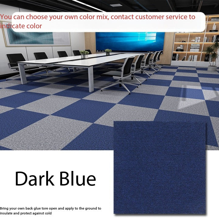 Washed glue-free self-adhesive carpet electrostatic adsorption bedroom household commercial non-marking splicing square children's pet floor mat