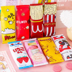New creative simulation snack pencil case School pencil bag Multifunctional storage box Stationery bag Fun pencil bag