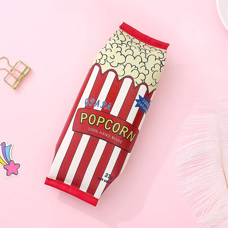 New creative simulation snack pencil case School pencil bag Multifunctional storage box Stationery bag Fun pencil bag