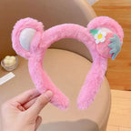 New cartoon hair band, special for face washing, Internet celebrity female tide mask, wide-sided simple hair band, pressure headband, headband.