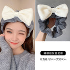 New cartoon hair band, special for face washing, Internet celebrity female tide mask, wide-sided simple hair band, pressure headband, headband.