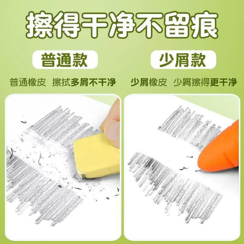 Student Creative Stationery Big Mac Fruit Eraser Kindergarten Cute Mango Strawberry Carrot Clean Eraser