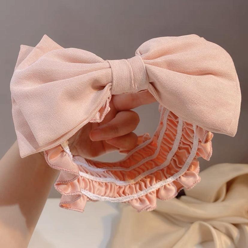 New cartoon hair band, special for face washing, Internet celebrity female tide mask, wide-sided simple hair band, pressure headband, headband.