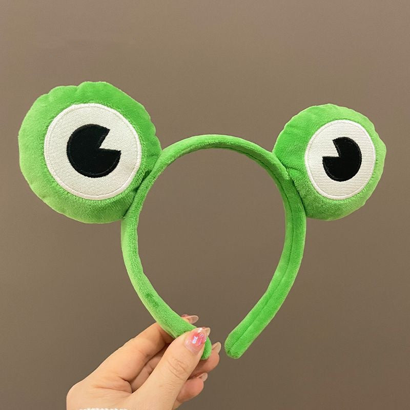 New cartoon hair band, special for face washing, Internet celebrity female tide mask, wide-sided simple hair band, pressure headband, headband.