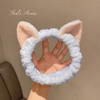 New cartoon hair band, special for face washing, Internet celebrity female tide mask, wide-sided simple hair band, pressure headband, headband.
