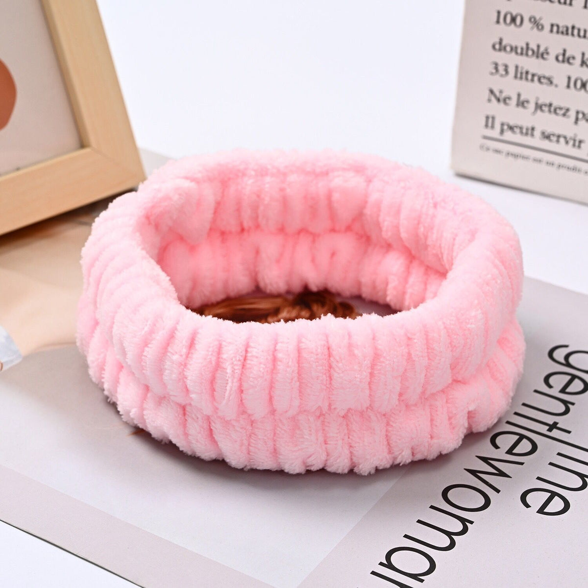 New cartoon hair band, special for face washing, Internet celebrity female tide mask, wide-sided simple hair band, pressure headband, headband.