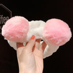 New cartoon hair band, special for face washing, Internet celebrity female tide mask, wide-sided simple hair band, pressure headband, headband.