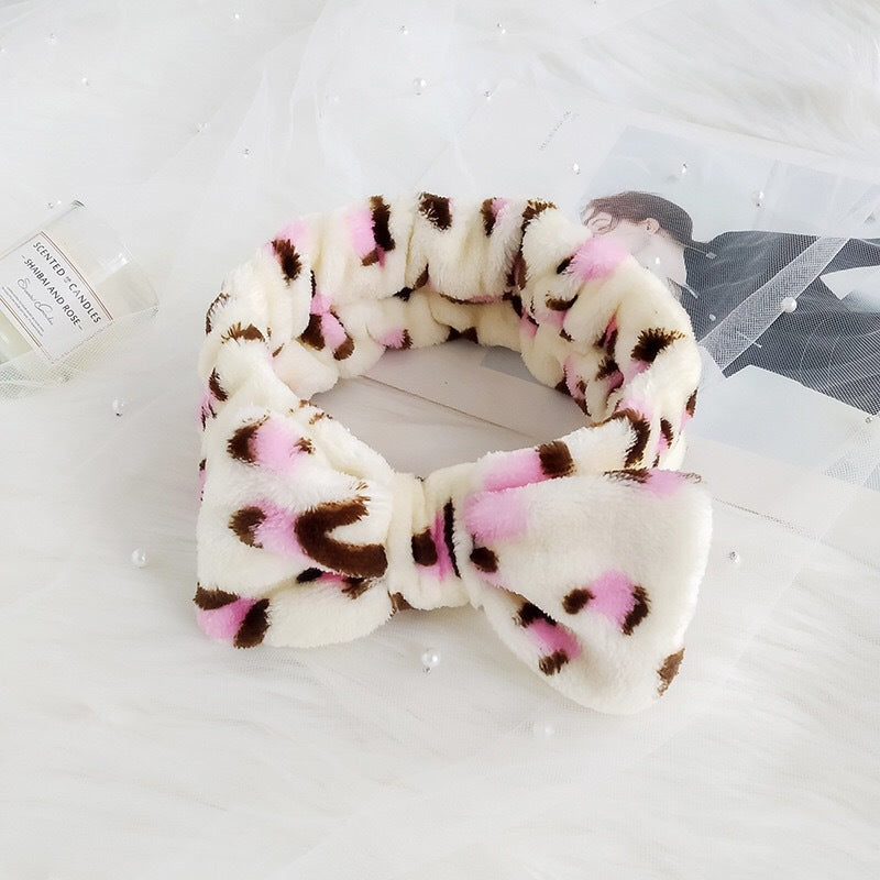 New cartoon hair band, special for face washing, Internet celebrity female tide mask, wide-sided simple hair band, pressure headband, headband.