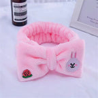 New cartoon hair band, special for face washing, Internet celebrity female tide mask, wide-sided simple hair band, pressure headband, headband.