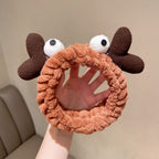 New cartoon hair band, special for face washing, Internet celebrity female tide mask, wide-sided simple hair band, pressure headband, headband.
