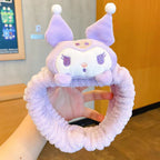 New cartoon hair band, special for face washing, Internet celebrity female tide mask, wide-sided simple hair band, pressure headband, headband.