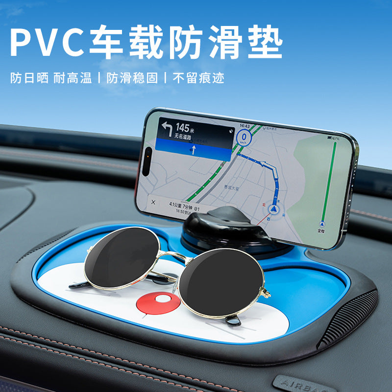 Car dashboard Mobile phone non-slip pad Car fixed navigation bracket Multifunctional car standard storage pad Spot Main image