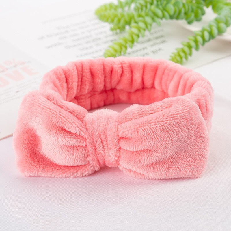 New cartoon hair band, special for face washing, Internet celebrity female tide mask, wide-sided simple hair band, pressure headband, headband.