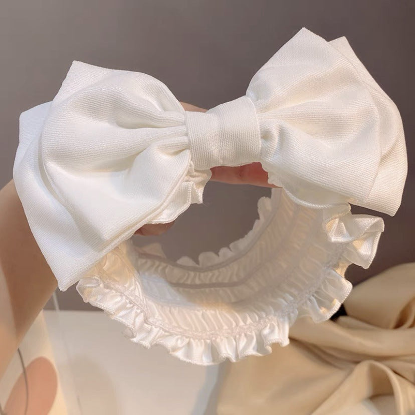 New cartoon hair band, special for face washing, Internet celebrity female tide mask, wide-sided simple hair band, pressure headband, headband.