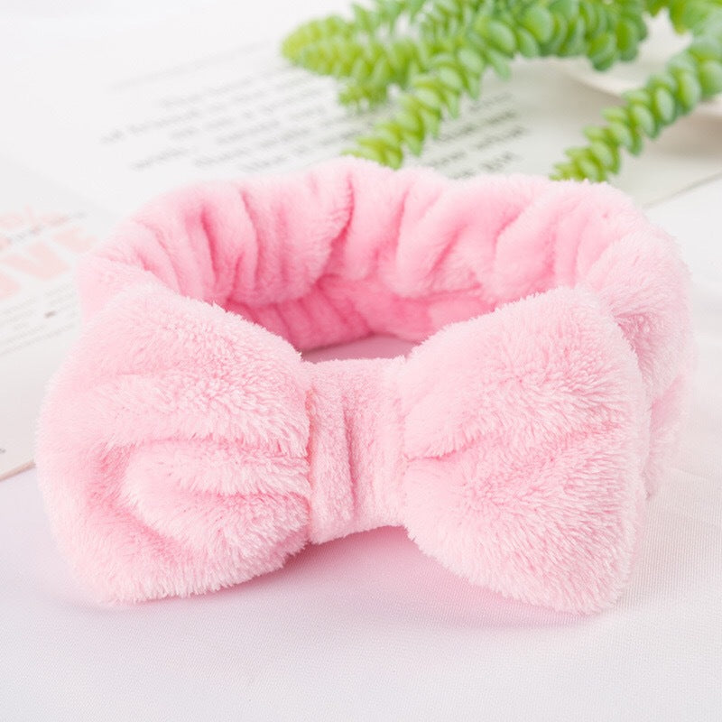 New cartoon hair band, special for face washing, Internet celebrity female tide mask, wide-sided simple hair band, pressure headband, headband.