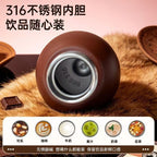 YANIS3 Natasha thermos cup funny 316 stainless steel cartoon cute fun men's and women's portable pocket cup wholesale