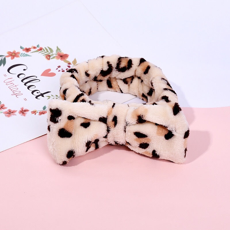 New cartoon hair band, special for face washing, Internet celebrity female tide mask, wide-sided simple hair band, pressure headband, headband.