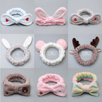 New cartoon hair band, special for face washing, Internet celebrity female tide mask, wide-sided simple hair band, pressure headband, headband.