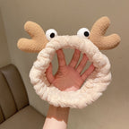 New cartoon hair band, special for face washing, Internet celebrity female tide mask, wide-sided simple hair band, pressure headband, headband.