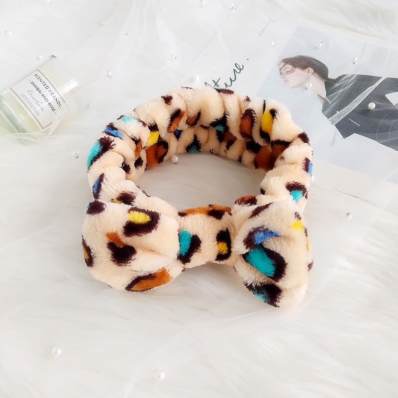 New cartoon hair band, special for face washing, Internet celebrity female tide mask, wide-sided simple hair band, pressure headband, headband.