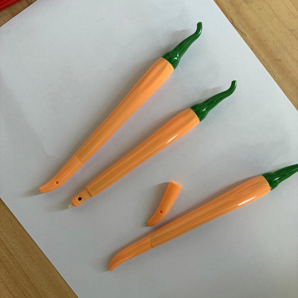 Chili neutral pen creative simulation cute cartoon learning stationery modeling office supply needle water-based signature pen