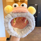 New cartoon hair band, special for face washing, Internet celebrity female tide mask, wide-sided simple hair band, pressure headband, headband.