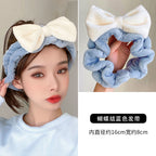New cartoon hair band, special for face washing, Internet celebrity female tide mask, wide-sided simple hair band, pressure headband, headband.