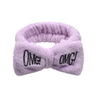 New cartoon hair band, special for face washing, Internet celebrity female tide mask, wide-sided simple hair band, pressure headband, headband.
