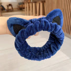 New cartoon hair band, special for face washing, Internet celebrity female tide mask, wide-sided simple hair band, pressure headband, headband.