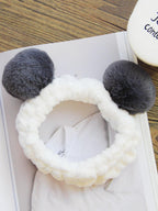 New cartoon hair band, special for face washing, Internet celebrity female tide mask, wide-sided simple hair band, pressure headband, headband.