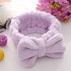 New cartoon hair band, special for face washing, Internet celebrity female tide mask, wide-sided simple hair band, pressure headband, headband.