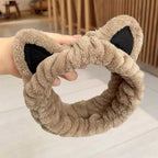 New cartoon hair band, special for face washing, Internet celebrity female tide mask, wide-sided simple hair band, pressure headband, headband.