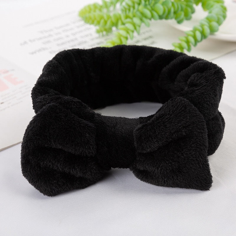 New cartoon hair band, special for face washing, Internet celebrity female tide mask, wide-sided simple hair band, pressure headband, headband.