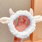 New cartoon hair band, special for face washing, Internet celebrity female tide mask, wide-sided simple hair band, pressure headband, headband.