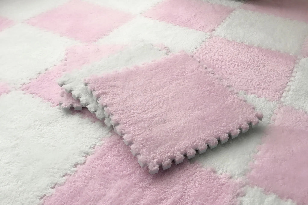 10/20PCS Soft Plush Children's Mat Baby Play Mat Baby Toys Eva Foam Puzzle Carpet In Children's Room Keep Warm Playmat 30*30*1CM