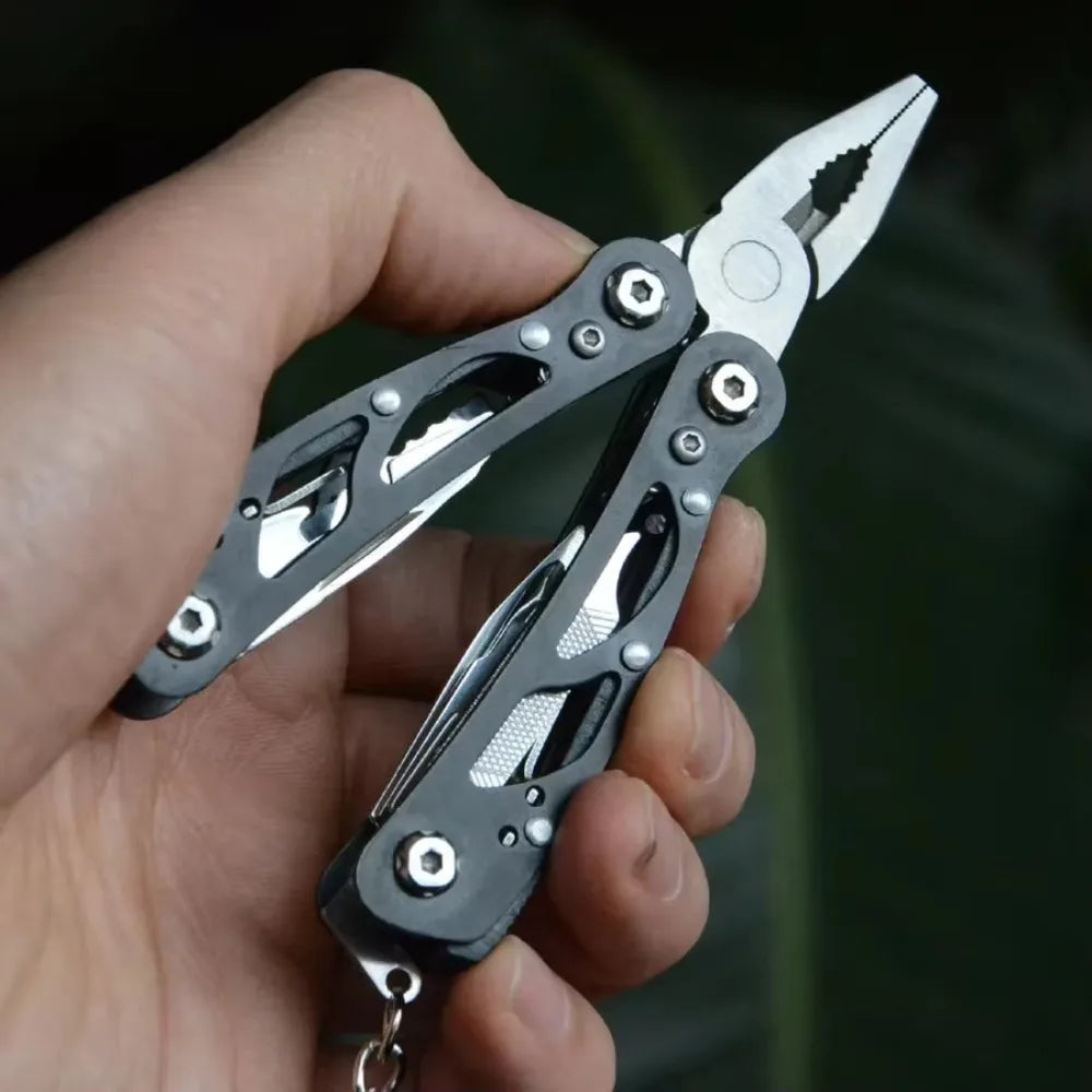 Multi-tool Pliers Outdoor Combination Knife Pliers Stainless Steel Folding Portable Multi-purpose Camping Survival Pliers Tools Secondary image
