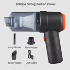 Car Mounted Vacuum Cleaner Vehicle Wireless Portable Handheld Automobile Mini Vacuum Cleaner Tools