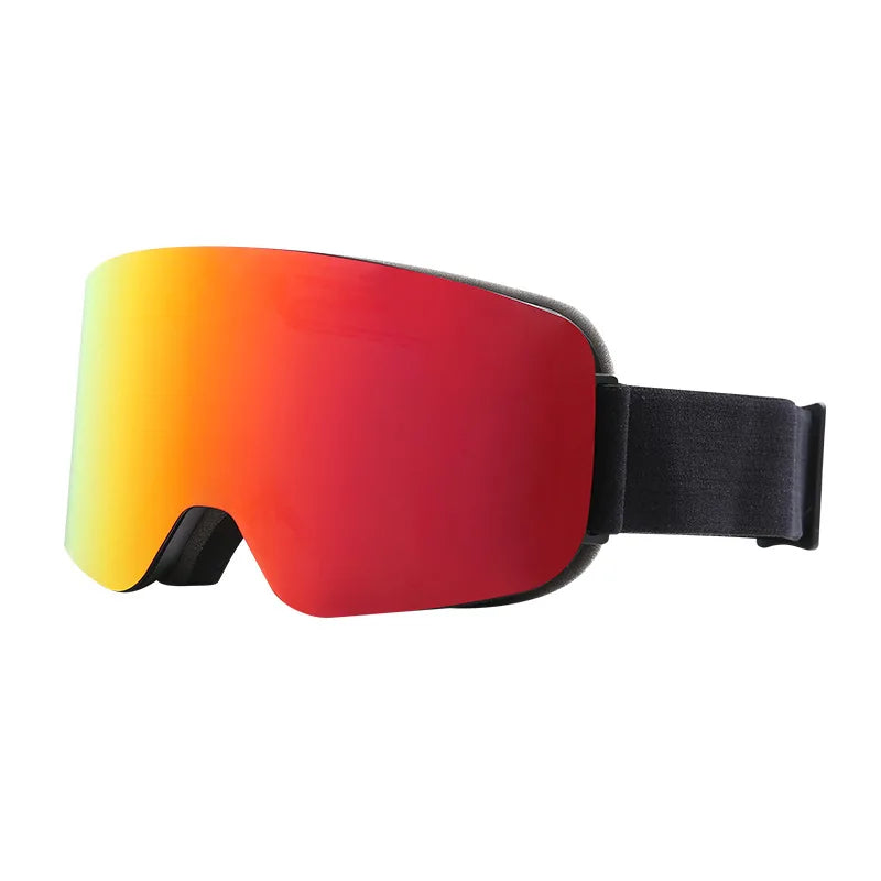 Big Ski Snowboard Goggles Women Men Skiing Eyewear Mask UV 400 Snow Protection Over Glasses Adult Double Anti-Fog Cylindrical Main image