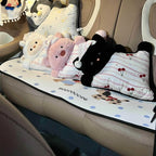 Cute Car-Use Penguin And Sheep Doll Pillow Pair Creative Gift for Girls Car Rear  Cushion Soft PP Cotton Filled Cartoon S...