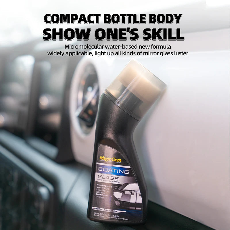 Anti Fog Coating, Car Windshield Anti Fog Spray, Rearview Mirror Glasses Defogging Agent, Water Repellent for Toyota Car