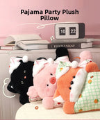 Cute Car-Use Penguin And Sheep Doll Pillow Pair Creative Gift for Girls Car Rear  Cushion Soft PP Cotton Filled Cartoon S...