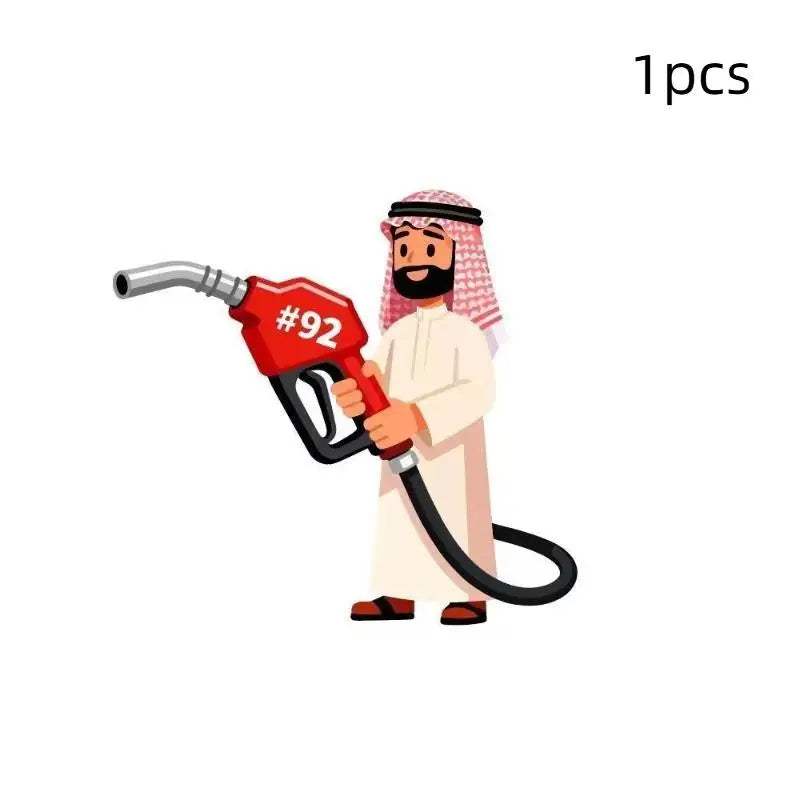 Oil Tank Sticker Sticky Wallpaper Oil Cap Sticker For Tractor Trailer Mirror