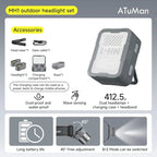 DUKA ATuMan MH1 Multifunctional Headlight Set Outdoor Strong Headlight Portable Camping Light Outdoor Emergency Lighting Tool