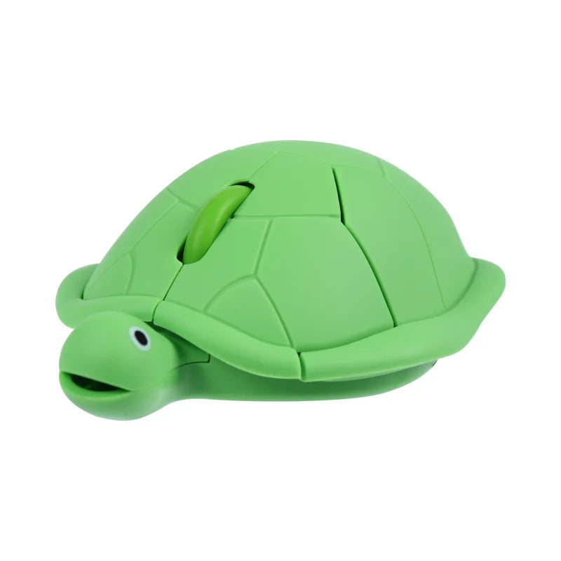 FOR Green Turtle 2.4G Wired/wireless Mouse Mute Button 1600DPI Auto Sleep Mini Office Mouse Suitable for Computers Laptops