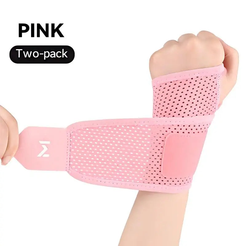 1/2PCS  Breathable Mesh Wrist Support Wrap, Compression Sleeve for Joint Pain, Sprain Protection and Chronic Overuse Injuries